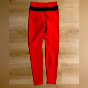 Red Alo Leggings